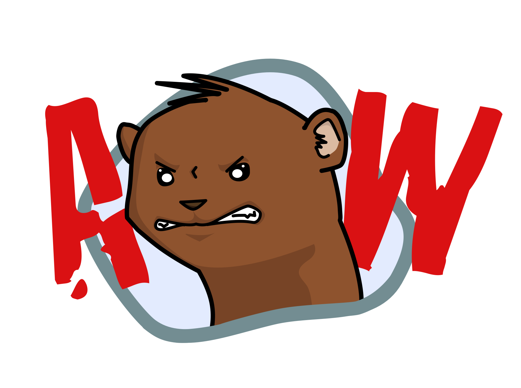 Angry Weasel Weasel Logo