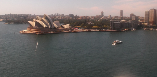 Opera House from pool